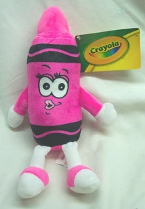 Hallmark Crayola SOFT PINK CRAYON CHARACTER 11" Plush STUFFED ANIMAL TOY NEW - Picture 1 of 4