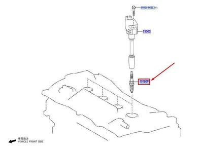 Zündkerze für Toyota Corolla Cross XG10 9091901256 Originalteil - Image 1 of 2
