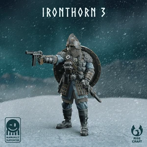 Ironthorn 3 | Trench Crusade Warband | Wargaming miniatura impresa en 3D - Imagen 1 de 2