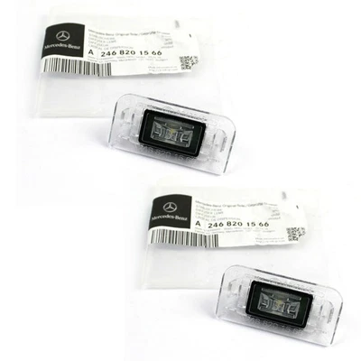 2x Mercedes-Benz LED Number Plate Light Tailgate Grip Handle B Class W246 A24682 - Bild 1 von 4