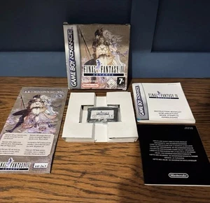 Final Fantasy IV Advance 4 Gameboy Advance GBA en caja con manual Reino Unido - Imagen 1 de 10