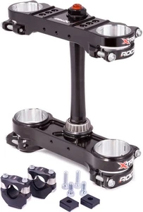 XTrig ROCS Tech Triple Clamps-Triumph-TF 250/450-2024-2026-Black - Picture 1 of 1