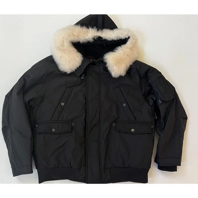 Coach Short Parka Puffer Jacket CE337 Winter Coat Fleece Lined Men's Size XL - Image 1 of 4