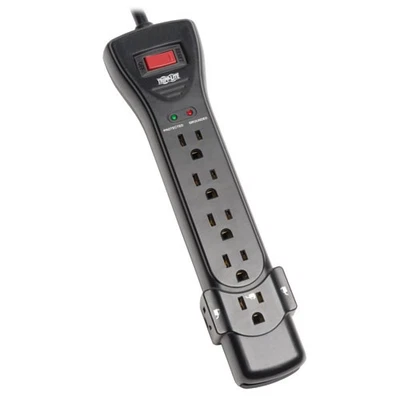 Tripp Lite Protect It 7FT 2160 Joules 7-Outlet Surge Protector - Black - Image 1 of 4