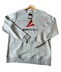 Nike Men's BSN Sport Gray Sweater Size Large NWT Big & Tall - Picture 1 of 9