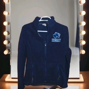 KEAN UNIVERSITY WOMANS FULLZIP FLEECE SWEATSHIRT SIZE SMALL - Picture 1 of 3