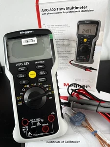 Megger AVO 830 True RMS - Imagen 1 de 10
