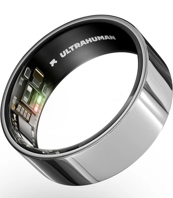 Anillo Ultrahumano AIR - Anillo Inteligente Rastreador de Salud Sueño, Recuperación, Fitness (Plateado) Foto 1 de 4