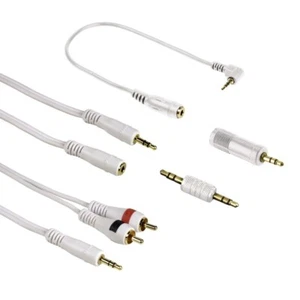 Hama Ensemble De Câbles Audio Stéréo AUX 3,5Mm 1,5M Connecteurs Cinch - Photo 1/2