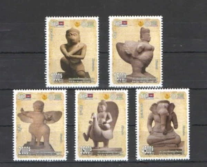 2023 Koh Ker im UNESCO Welterbeliste Statuenset (POSTFRISCH) - Bild 1 von 1