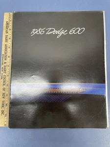 Oldtimer New Old Stock 1986 Dodge 600 18 Seiten Händlerprospekt - Bild 1 von 7