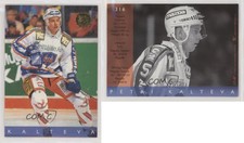 1995-96 Leaf Sisu SM-liiga Petri Kalteva #316