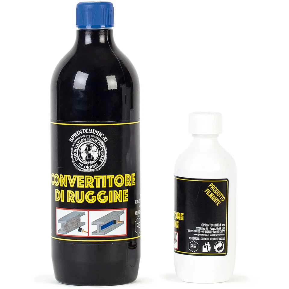 CONVERTITORE DI RUGGINE ELIMINA RIMUOVI SCIOGLIRUGGINE FERRO CONVERTIRUGGINE - Immagine 1 di 4