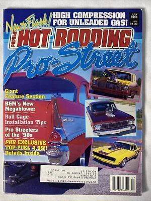 1988 July Popular Hot Rodding Magazine This Camaro Cleans Up On Boulevard(CP178) - Image 1 of 3