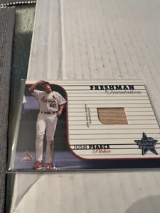 Josh Pearce 2002 Rookies & Stars Rookie Bat Relic Card #FO-6