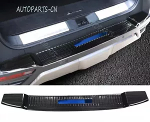 For 2022-2023 Lexus LX600 Black Steel Outer Rear Bumper Protector Sill Trim - Picture 1 of 7
