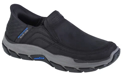 Sneaker Herren, Skechers Slip-Ins Respected - Elgin, Schwarz