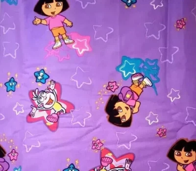 Botas Dora Nick Jr Fun Tela Longitud Pieza 21 x 19 Pulgadas Nuevas Foto 1 de 2