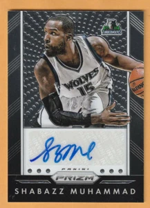 Shabazz Muhammad Minnesota Timberwolves AUTO 2015-16 Prizm Autographs 2K - Picture 1 of 2