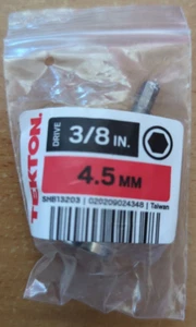 TEKTON 3/8 pulgadas unidad x 4,5 mm hexagonal broca zócalo SHB13203 - Nuevo - Imagen 1 de 3