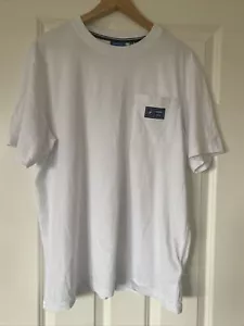 Superdry White T-Shirt Size Small Mens Short Sleeve 59944 - Picture 1 of 3