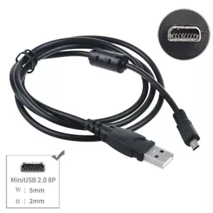 USB DC Charger Data SYNC Cable Cord Lead For Panasonic Lumix CAMERA DMW-USBC1 - Bild 1 von 5