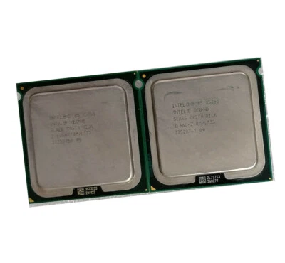 2pcs Intel Xeon X5355 Quad-Core 2.66 GHz 8M 1333MHz LGA771 CPU Processor - Image 1 of 2