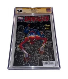 Yuri Lowenthal CGC SS 9.8 Signed Dark Web #1 NM/M Beyond Amazing Variant Comic - Picture 1 of 4