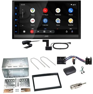 JVC KW-M785DBW Android Auto CarPlay Einbauset für Peugeot 307 Citroen C2 C3 - Bild 1 von 1