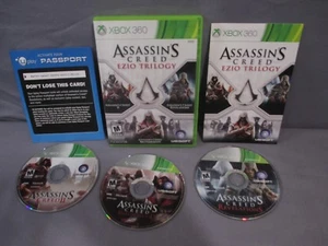 Juego de discos de videojuegos Xbox 360 Assassin's Creed Ezio Trilogy 2013 - Imagen 1 de 4