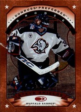 1997-98 Donruss Preferred Buffalo Sabres Hockey Card #80 Steve Shields B RC - NM