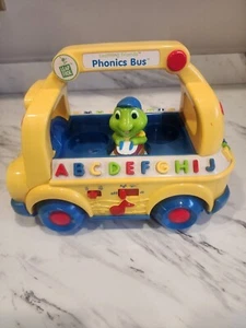 LEAP FROG LEARNING FRIENDS Phonics Bus TALKING A-Z Letters with TAD - Picture 1 of 8