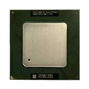Intel Celeron SL5VQ 1.1GHz 256 KB 100 Mhz Single Core Socket 370 Processor CPU - Picture 1 of 2