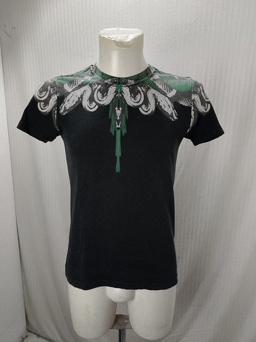 Articolo e3164 t shirt uomo Marcelo Burlon nera taglia S ascelle 45cm spalle