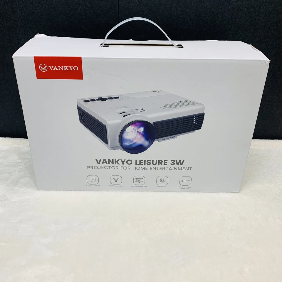 VANKYO Leisure 3w Mini 3600 L Portable WiFi Projector