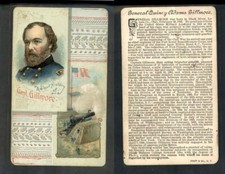 1888 N114  DUKE KNAPP & CO. HISTORIES OF GENERALS " GEN. GILLMORE  2042