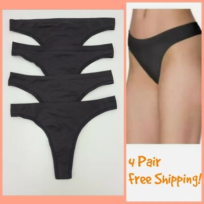 TANGA HANES Barely There CustomFlex Fit Estilo 2556 / X556 Talla S/5 Negra Foto 1 de 4