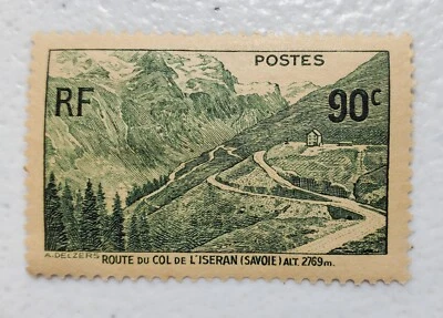 Timbre 1937: Pass road Iseran (Savoy) 06/308 Foto 1 de 3