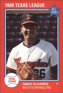 1989 Texas League All-Stars Grand Slam #11 Omar Olivares