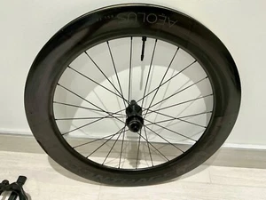 Bontrager Aeolus RSL 75 TLR Disc Road Wheel, Top of the Line, Lightly Used - Picture 1 of 7