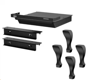 Osburn OA10263 Black Cast Iron Traditional Leg Kit Ash Drawer for Osburn 3300 - Picture 1 of 1