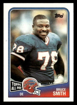 Bruce Smith 1988 Topps Card #227 Buffalo Bills - Image 1 of 2