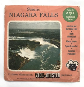 Scenic Niagara Falls View Master S4 Packet 1958 - Picture 1 of 2