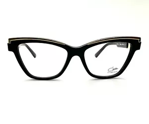 Cazal MOD.2502 Eyeglasses 001 Black-Gold/Clear Lens 53mm - Picture 1 of 9