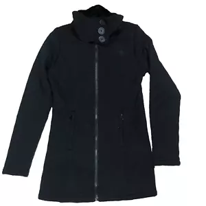 Cappotto giacca THE NORTH FACE pile nero artico trapuntato AUQM full zip taglia S/P - Foto 1 di 12