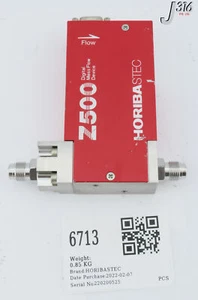 6713 HORIBASTEC MFC, Z500 SERIES, VCR MALE DIGITAL MASSFLOW DEVICE SEC-Z522KXN - Picture 1 of 6