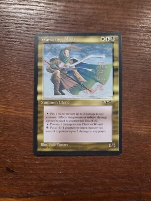 MTG Wandering Mage Alliances Regular Rare - Image 1 of 2