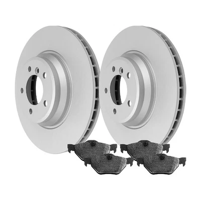Rear Brake Rotors & Ceramic Pads Kit for BMW X1 2012-2015 5 Lug - Image 1 of 4