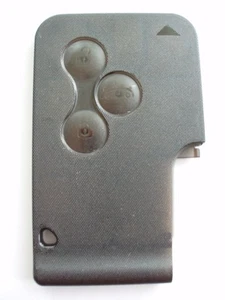 RFC 3 button key card case for Renault Megane mk2 Scenic remote fob 2003 - 2008 - Picture 1 of 2