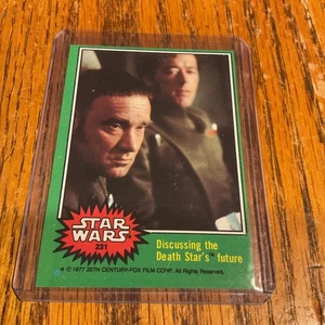 1977 STAR WARS SERIES THREE (GREEN ) #231 DEATH STAR'S FUTURE NM - Picture 1 of 4